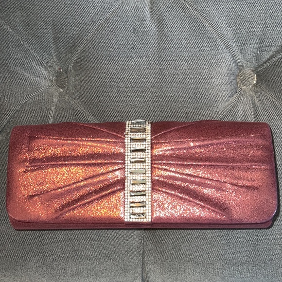Jessica McClintock Clutch With Shoulder Strap - Picture 1 of 7
